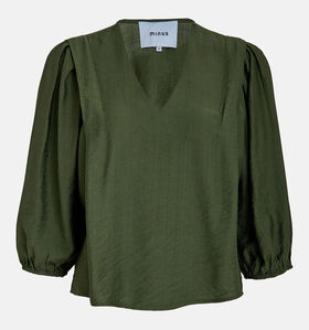 Minus Seria Blouse en Vert pour femmes (359843)