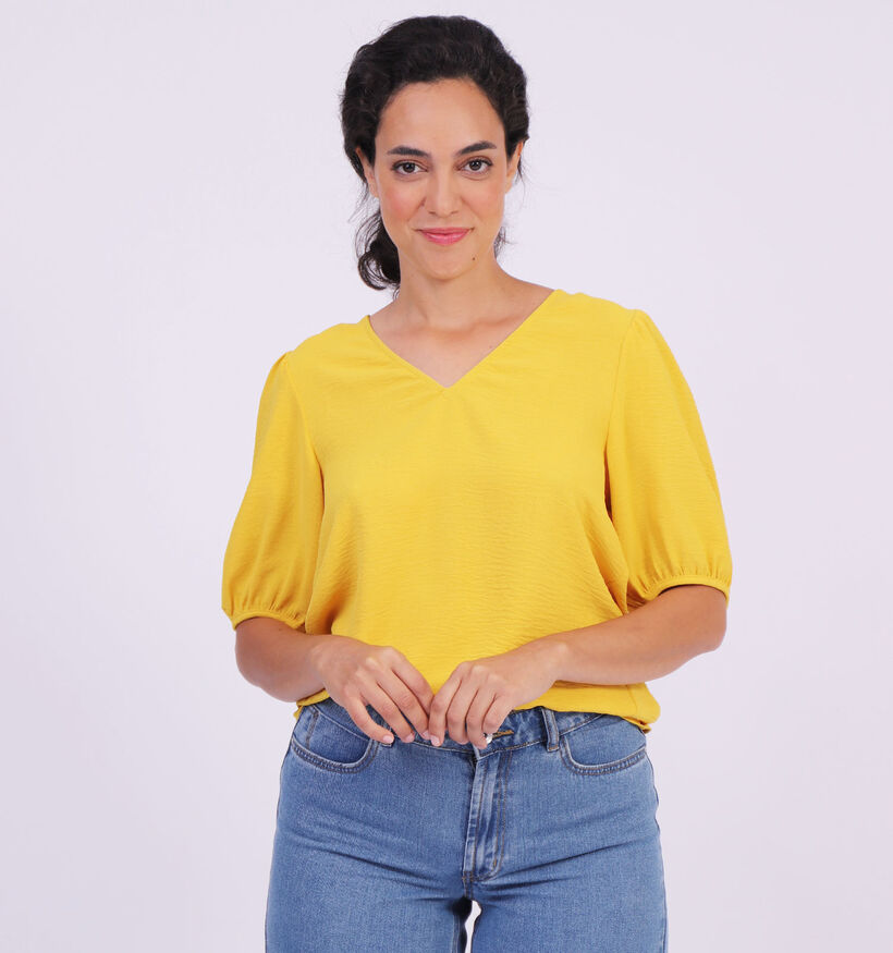 Vero Moda Jabia Blouse en Jaune pour femmes (318411)