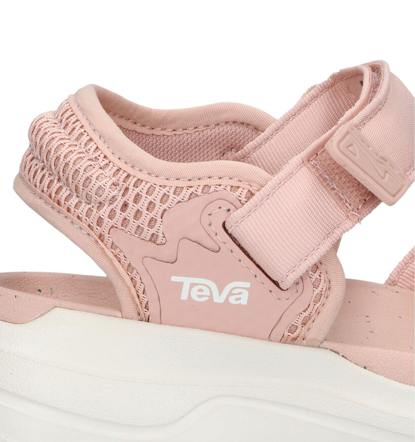 Teva Zymic Sandales en Rose en textile (322527)