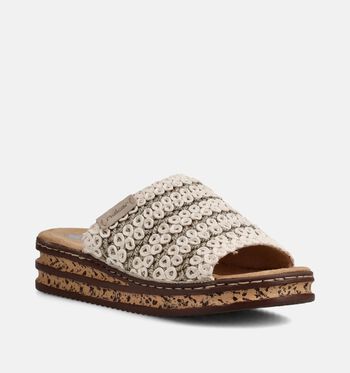 Rieker Slippers Goud