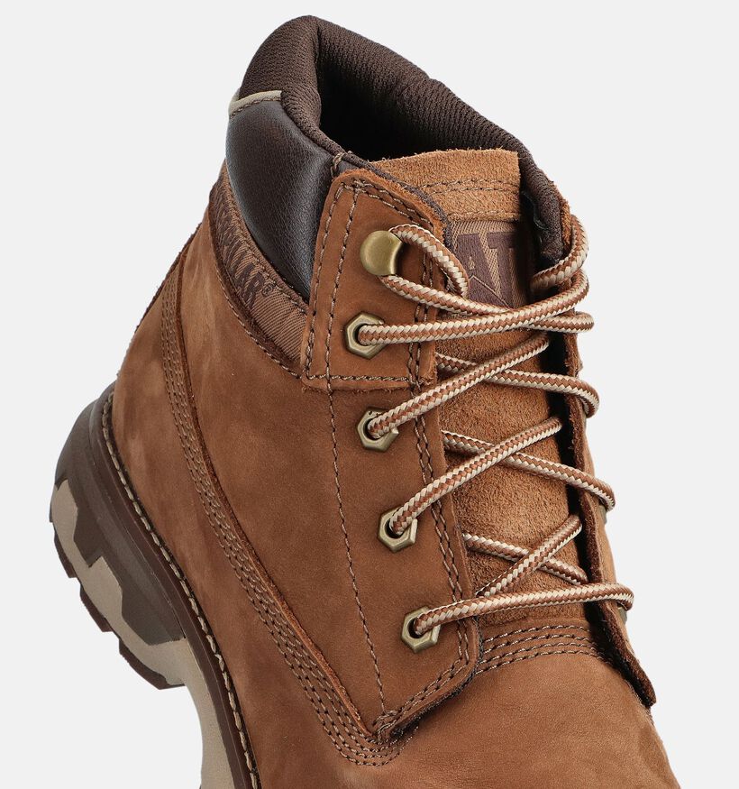Caterpillar Pursue Bottines en Brun pour hommes (361115) - pour semelles orthopédiques
