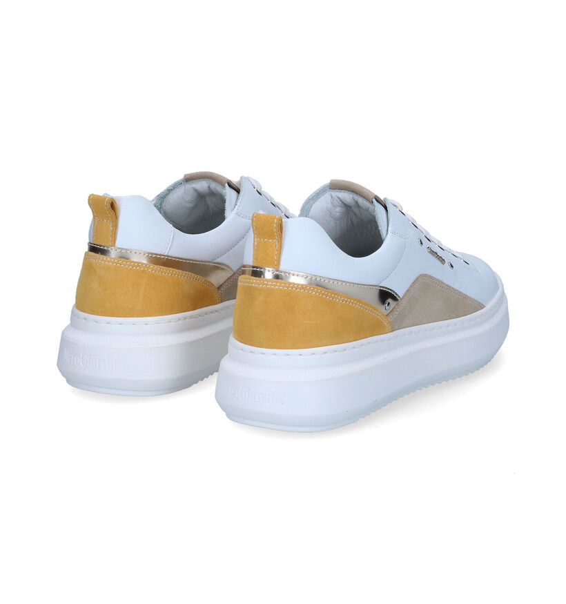 NeroGiardini Witte Sneakers in leer (307509)