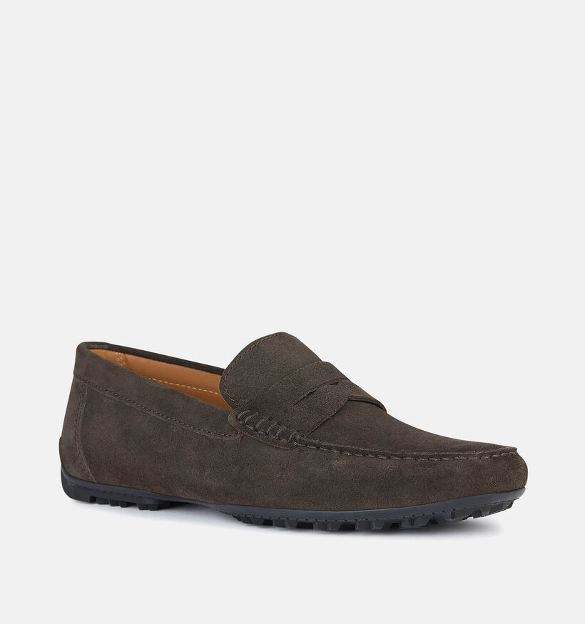 Geox Kosmopolis Grip Mocassins en Marron pour hommes (351616)