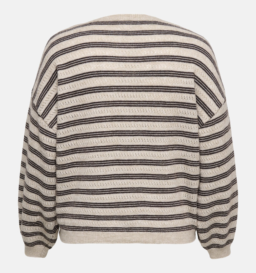 ONLY Carmakoma Monique Bruine Sweater voor dames (381919)