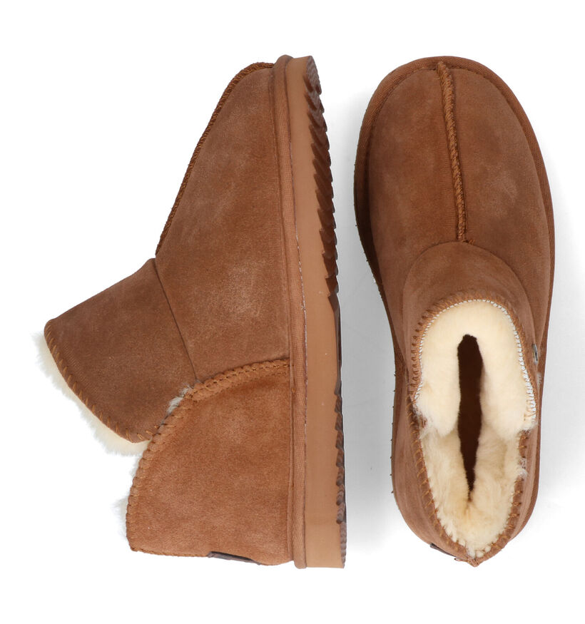 Warmbat Willow Pantoufles montantes en Beige pour femmes (346224)