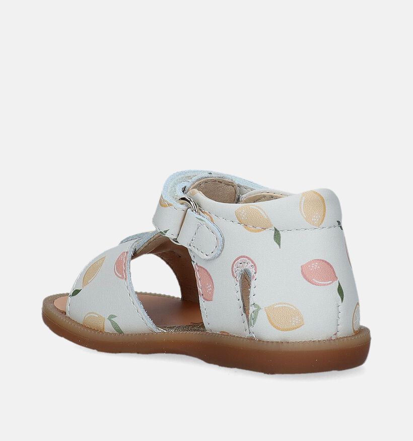 Naturino Quarzo Calf Sandales pour bébé en Beige pour filles (339319)