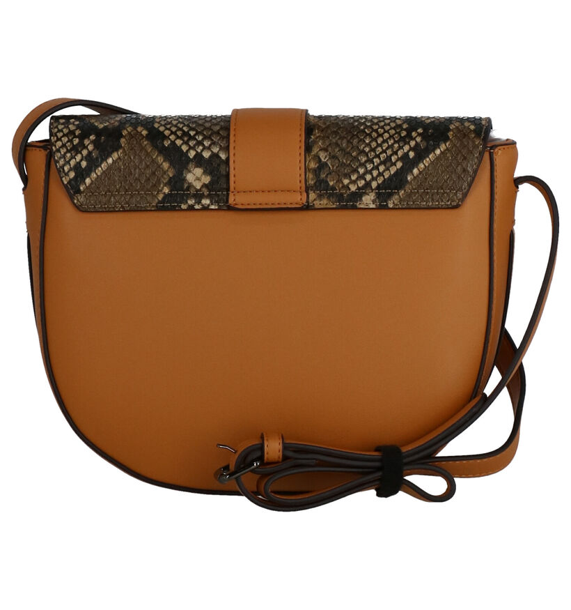 Laurent David Cavalaire Gele Crossbody Tas in kunstleer (259990)