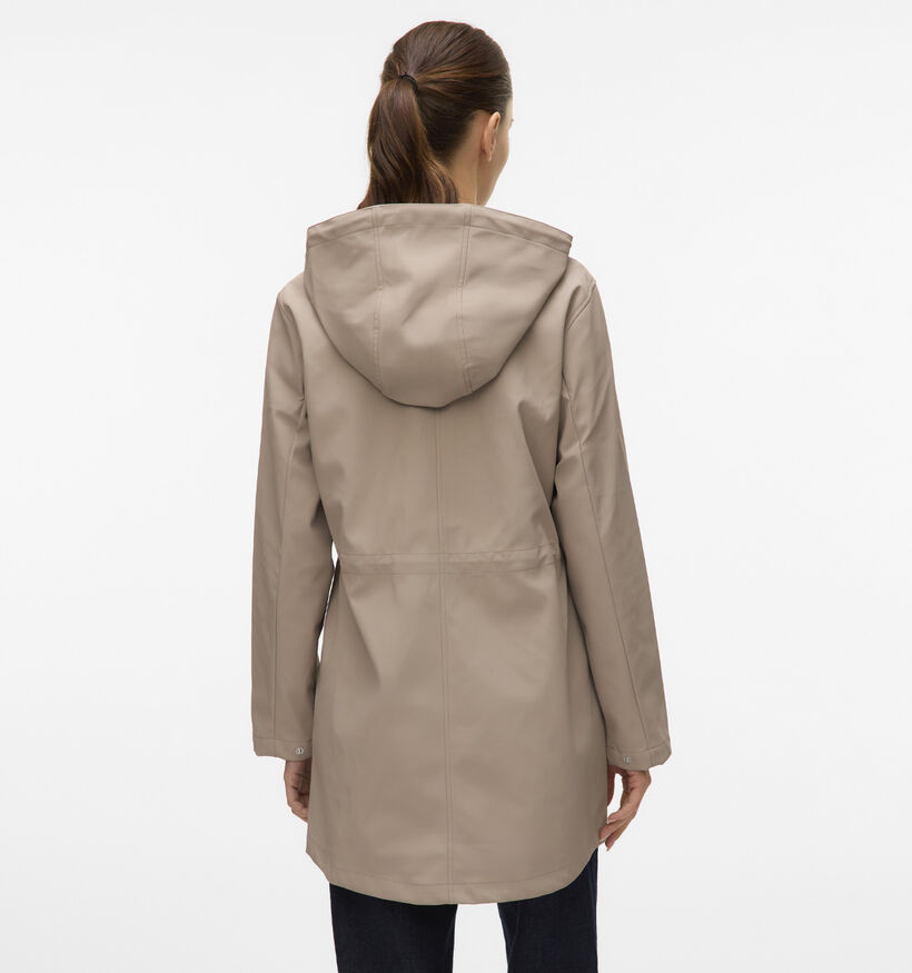 Vero Moda Malou Imperméable en Beige pour femmes (352205)