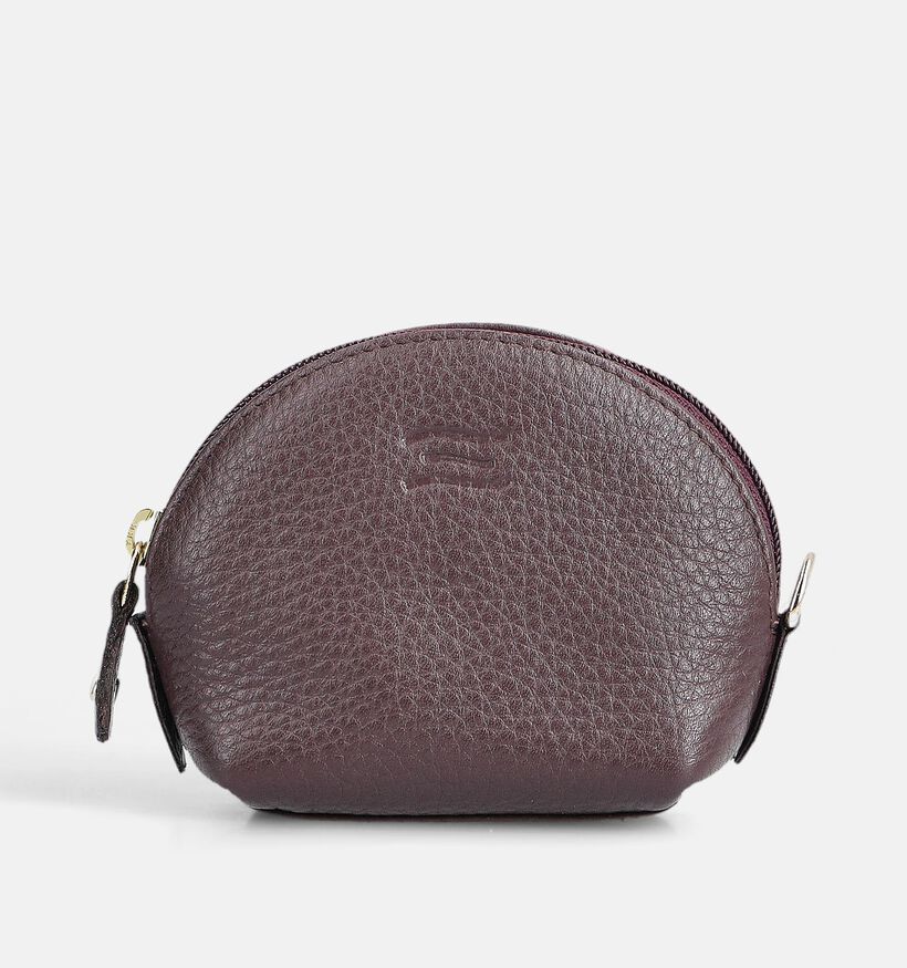 Crinkles Porte-monnaie zippé en Beige pour femmes (365748)