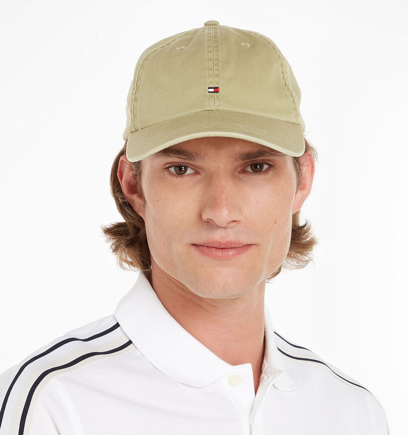 Tommy Hilfiger Flag Soft Casquette en Vert pour hommes (336667)