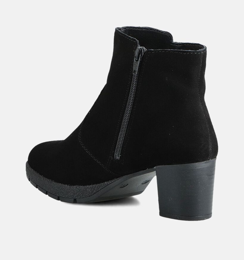 Rieker Bottines à talons en Noir pour femmes (363525) - pour semelles orthopédiques