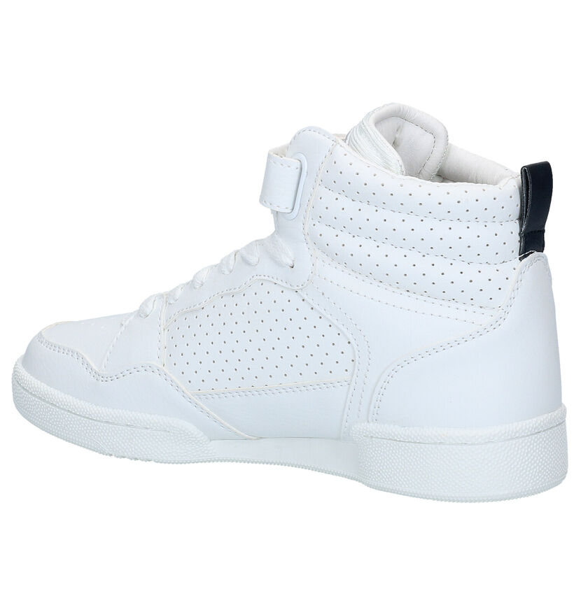 Champion Palm Lake Mid Jr Baskets en Blanc en simili cuir (279668)