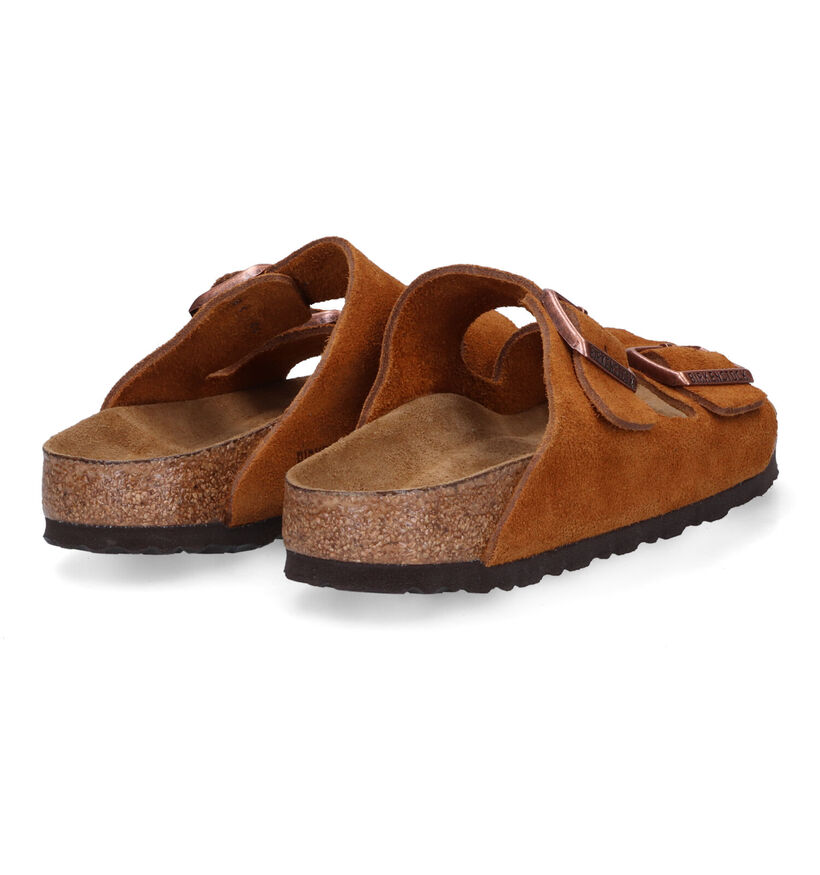 Birkenstock Arizona Bruine Slippers voor dames (330659)