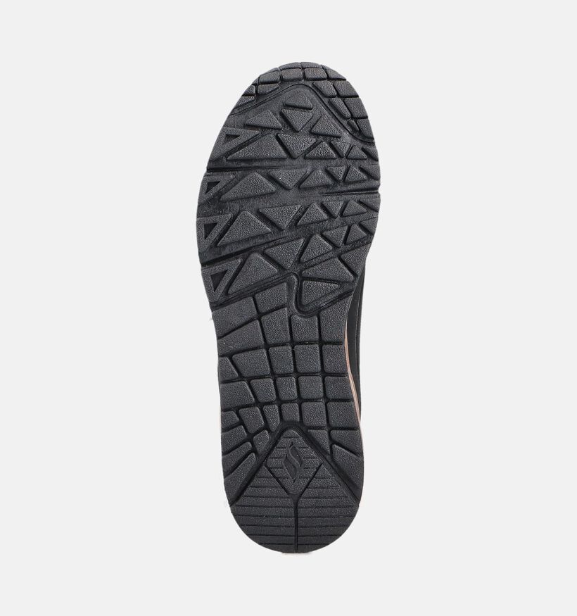 Skechers Uno Gen1 Zwarte Sneakers voor meisjes (360942) - geschikt voor steunzolen