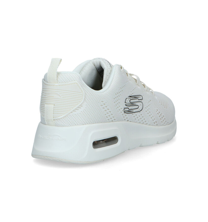 Skechers Air Court Ecru Sneakers voor dames (321370)