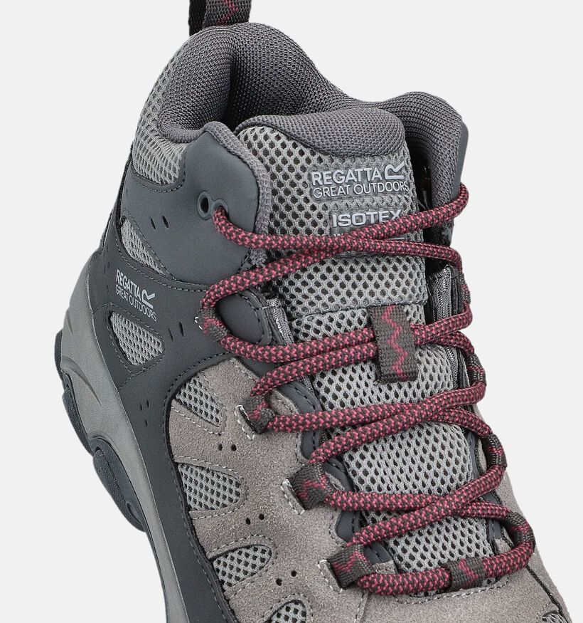 Regatta Edgepoint IV Mid Chaussures de randonnée en Gris pour femmes (362156) - pour semelles orthopédiques