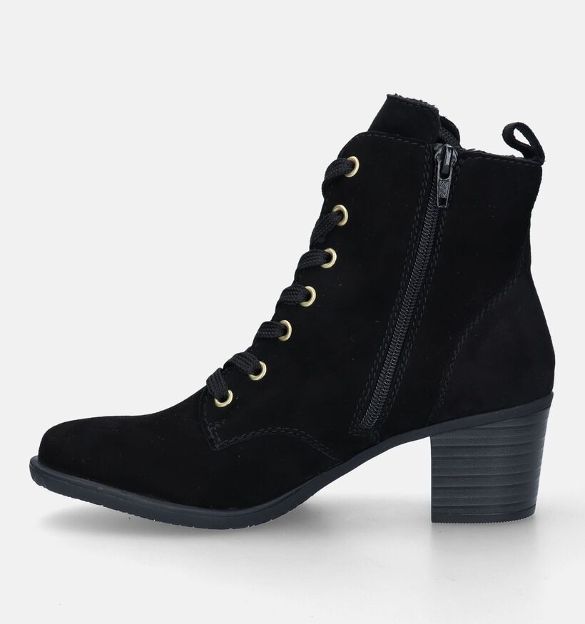 Rieker Bottines à lacets en Noir pour femmes (331603)