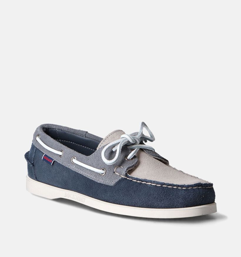 Sebago Dockside Portland Chaussures bateau en Bleu pour hommes (353755)