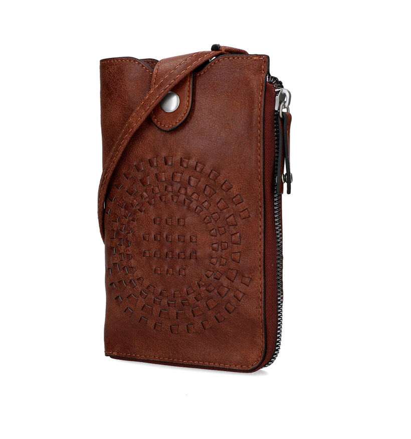 Suri Frey Pochette bandoulière pour téléphone en Cognac pour femmes (327610)