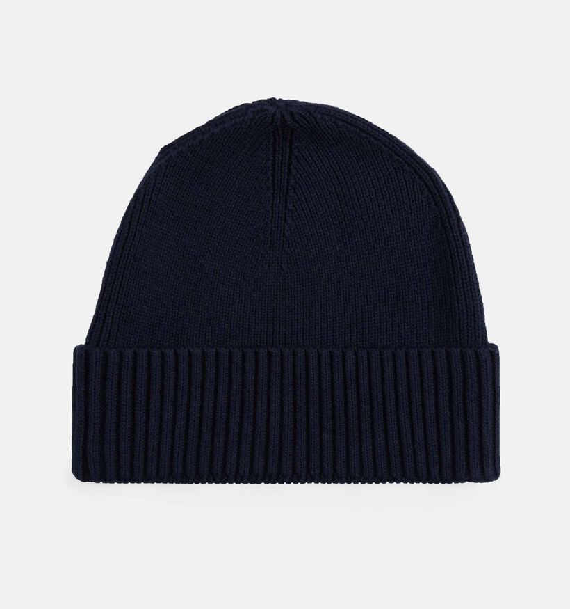 Tommy Hilfiger Flag Pima  Bonnet en Bleu fonc&eacute; pour hommes (379520)