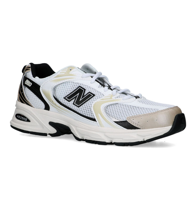 New Balance MR 530 Baskets en Blanc pour hommes (334304) - pour semelles orthopédiques