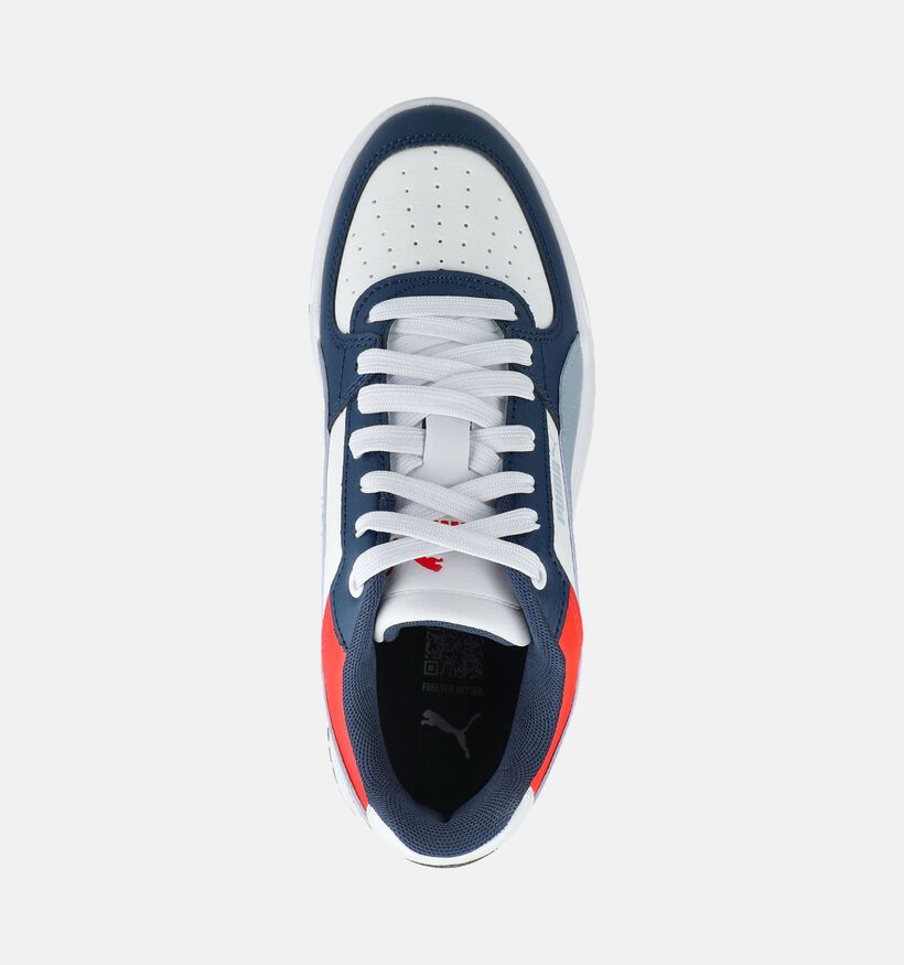 Puma Caven III Block Baskets basses en Bleu pour gar&ccedil;ons (375569) - pour semelles orthop&eacute;diques