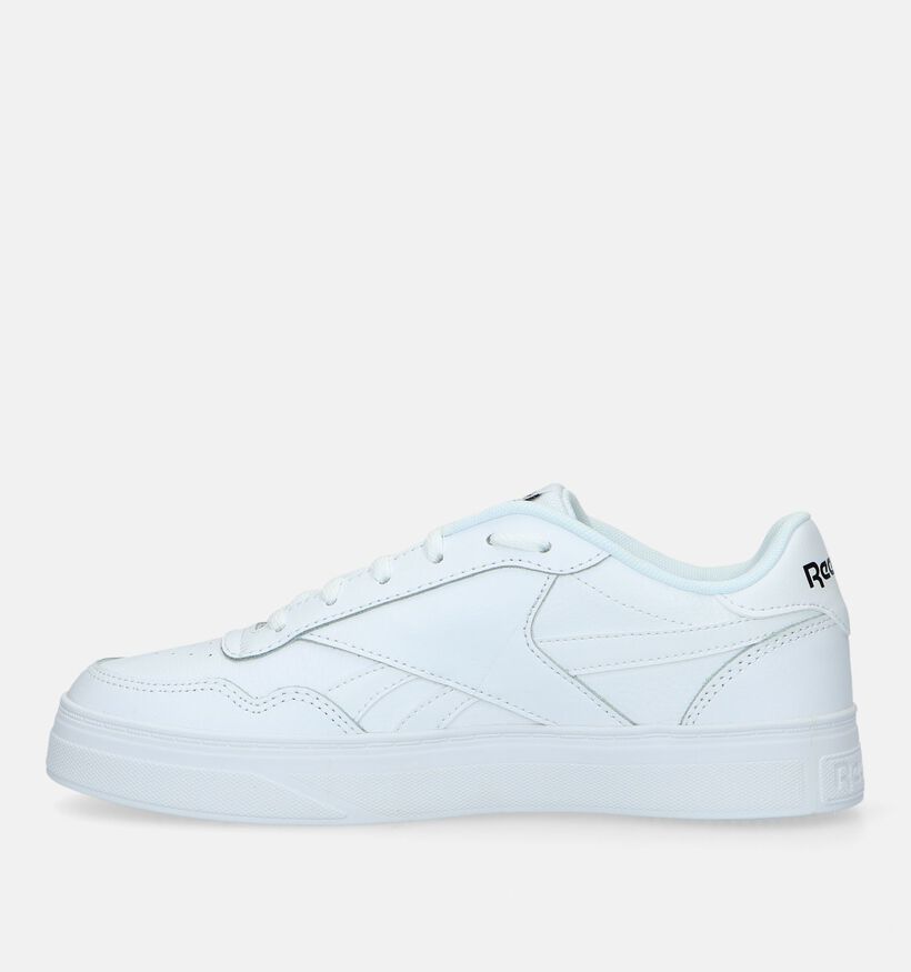 Reebok Court Advance Bold Baskets en Blanc pour femmes (326709) - pour semelles orthopédiques