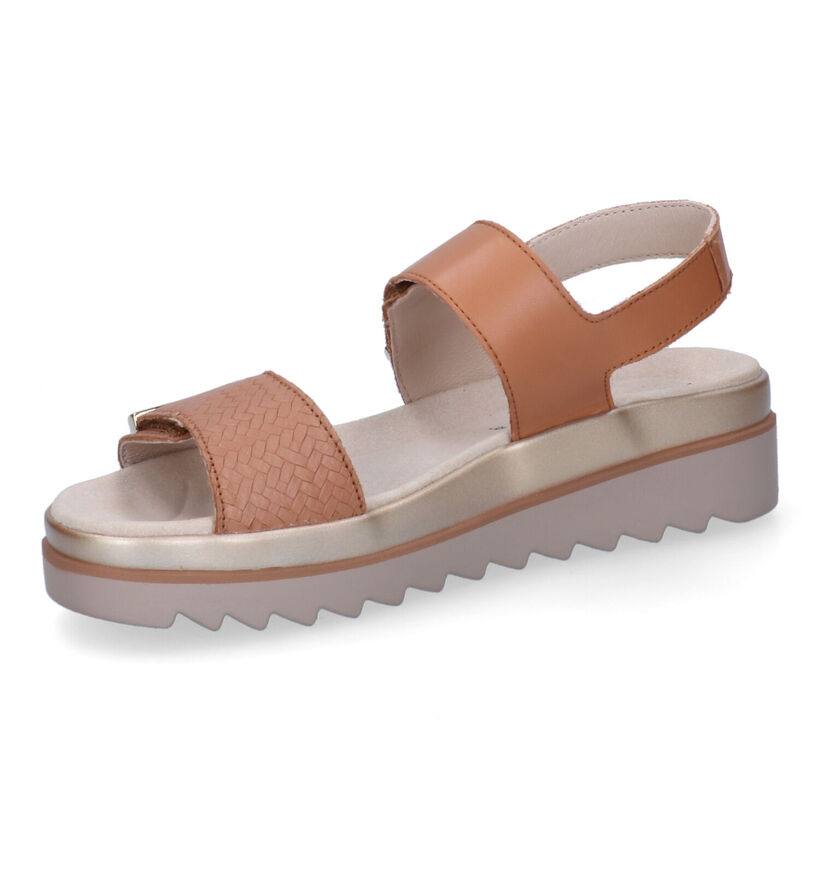 Mephisto Dominica Sandales avec talon compensé en Blanc pour femmes (354278)