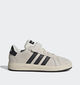 adidas Grand Court 00s Ecru/Zwarte Sneakers voor jongens (365415) - geschikt voor steunzolen