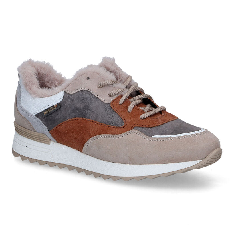 Mephisto Toya Baskets en Gris pour femmes (316752) - pour semelles orthopédiques