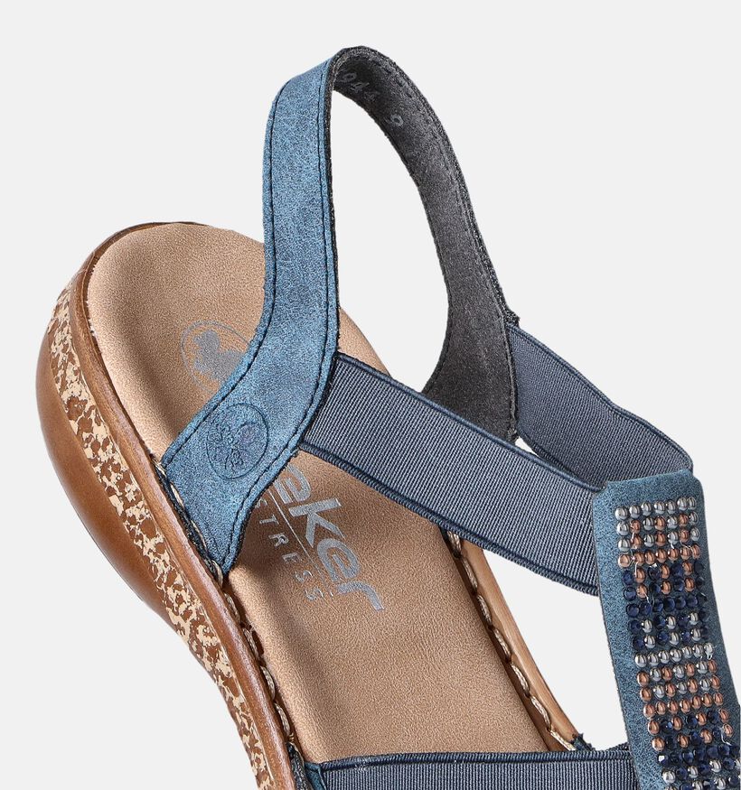 Rieker Blauwe Sandalen voor dames (354987)