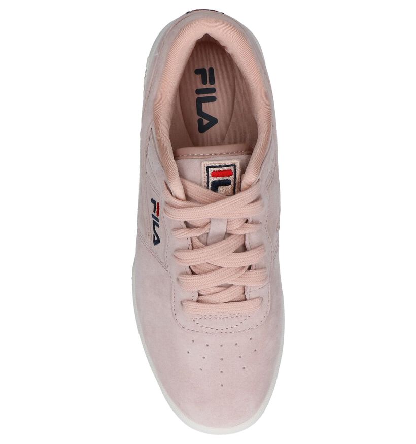 Fila Original Fitness Licht Roze Sneakers in daim (226995)