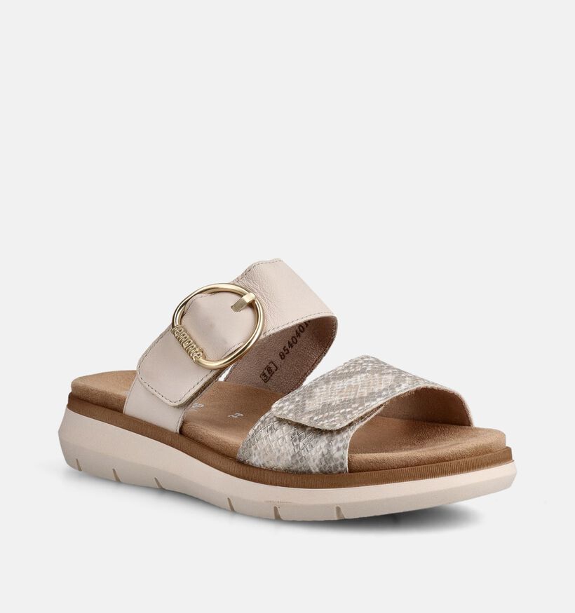 Remonte Ecru Slippers voor Steunzolen voor dames (370469) - geschikt voor steunzolen