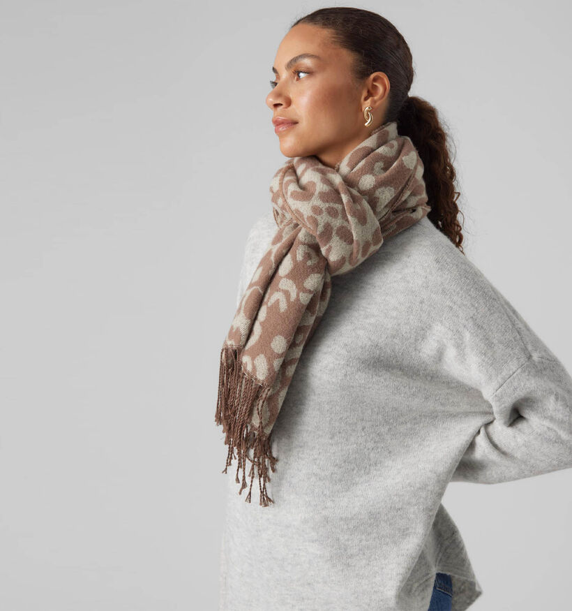 Vero Moda Hannah Bruine Sjaal voor dames (333516)