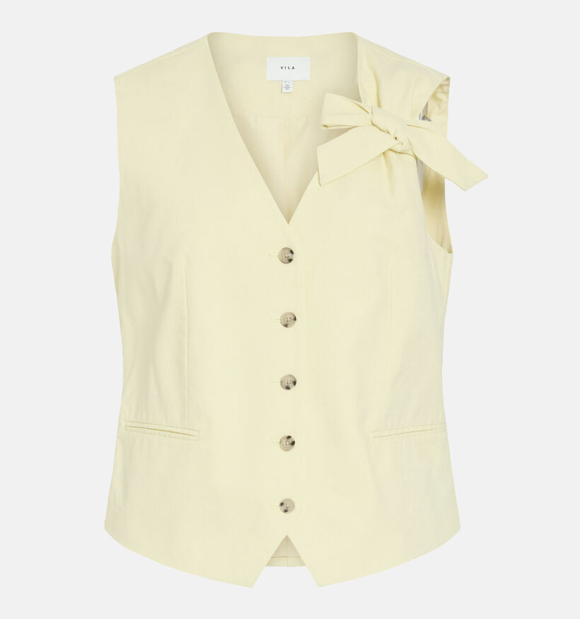 Vila Alara Gilet en Jaune pour femmes (369489)