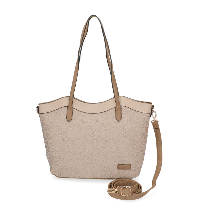 Rieker Beige Shopper in kunstleer (310033)