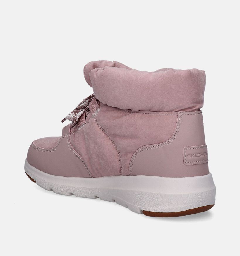Skechers Glacial Ultra Trend Up Roze Boots voor dames (346359)