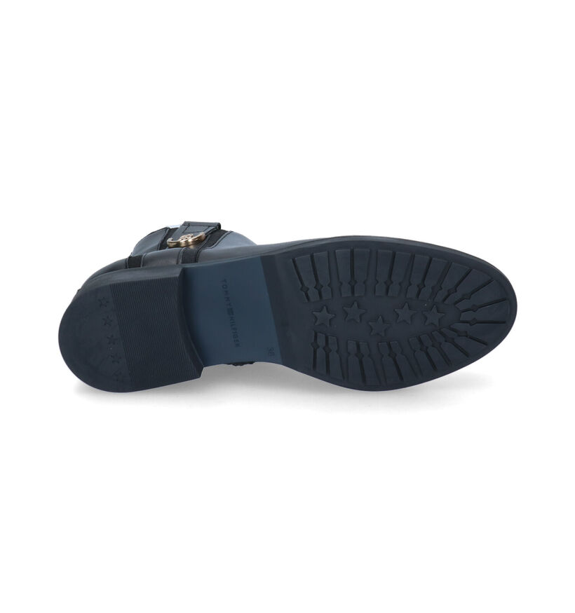 Tommy Hilfiger Hardware Bottillons en Noir en cuir (295221)