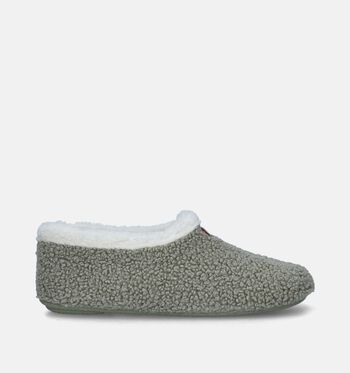 Pantoufles vert