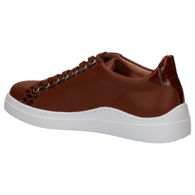 Unisa Franci Chaussures à lacets en Brun en cuir (274906)