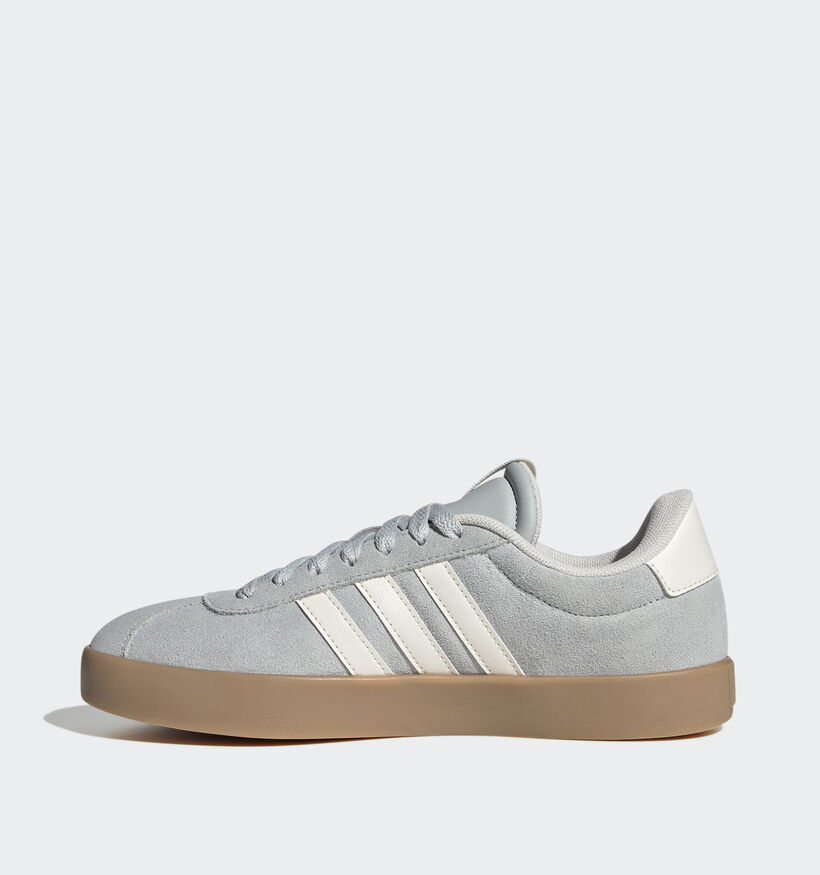 adidas VL Court 3.0 Baskets sportives en Gris pour femmes (357642) - pour semelles orthopédiques