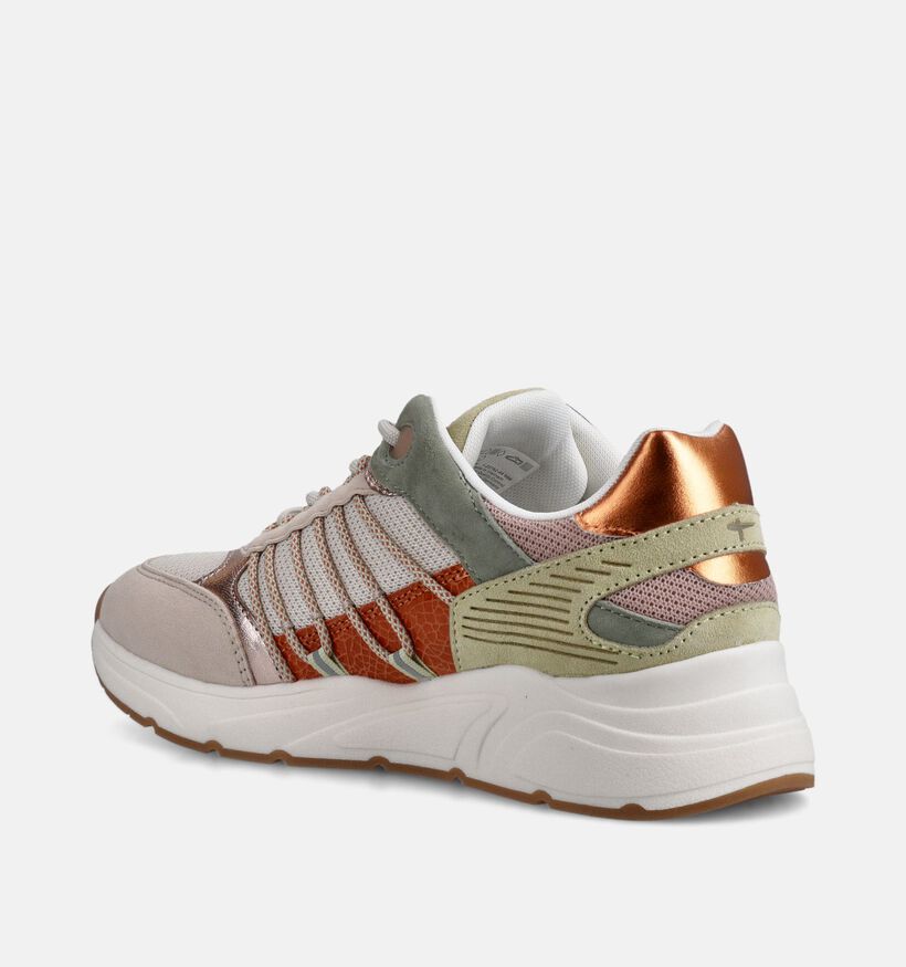 Tamaris Baskets casual en Vert pour femmes (367601) - pour semelles orthop&eacute;diques