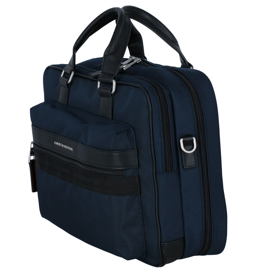 Tommy Hilfiger Elevated Blauwe Laptoptas in kunstleer (285798)