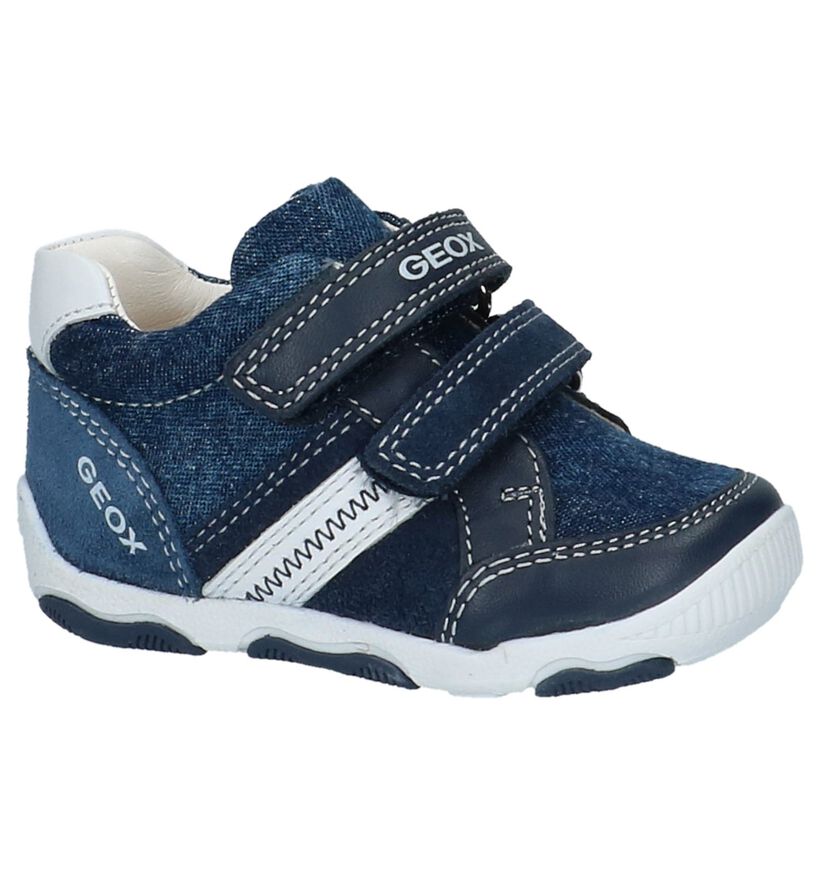 Geox Chaussures pour bébé  en Bleu foncé en textile (210550)