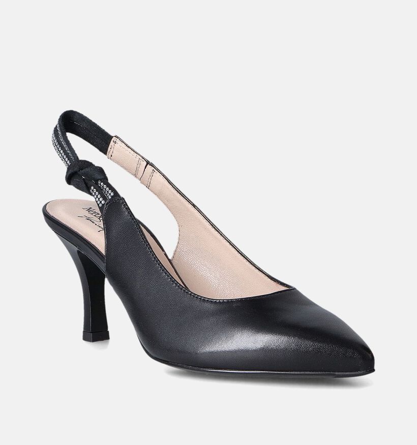 NeroGiardini Zwarte Slingback pumps voor dames (358346)