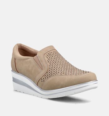 Soft Comfort Lage schoenen Beige