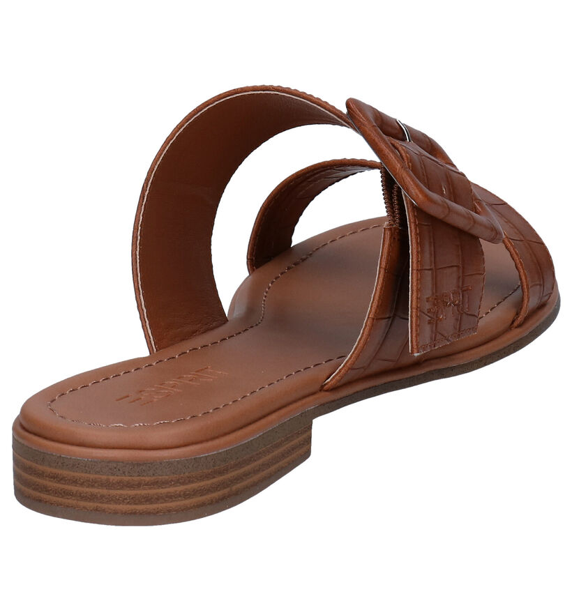 Esprit Moa Mules en Cognac en simili cuir (285163)