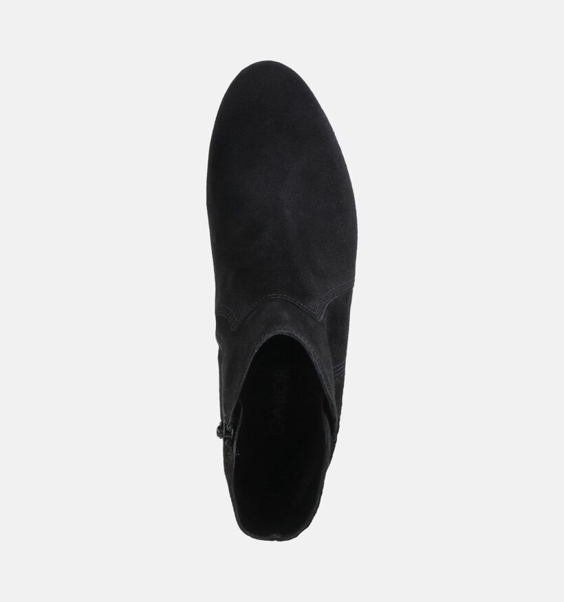 Gabor Comfort Bottines en Noir pour femmes (380095) - pour semelles orthop&eacute;diques