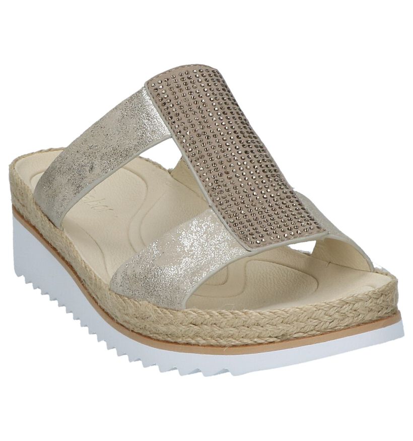 Beige Comfortabele Slippers Gabor Best Fitting , , pdp