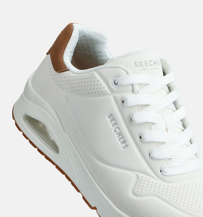 Skechers Uno Suited On Air Witte Sneakers voor heren (371064)